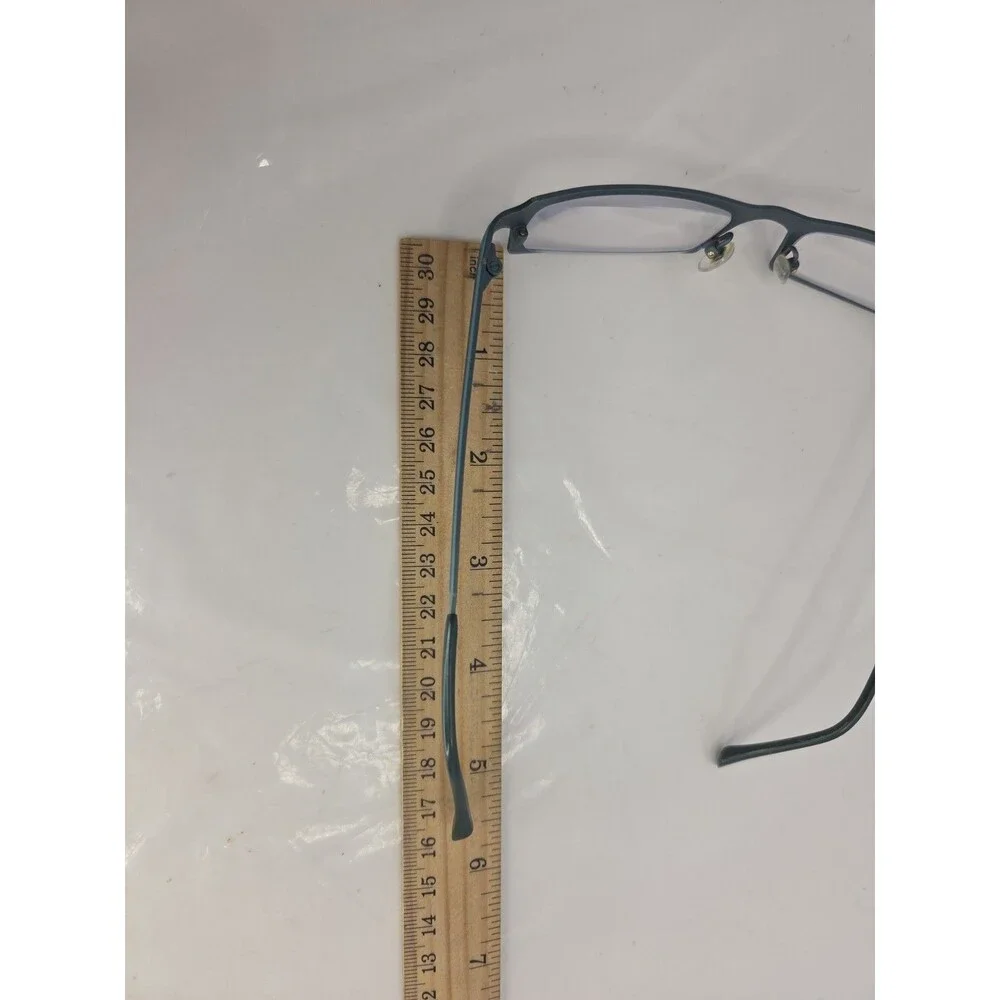 Vintage PRO DESIGN DENMARK 1335 PURE TITANIUM EYEGLASS Frames Only Turquoise